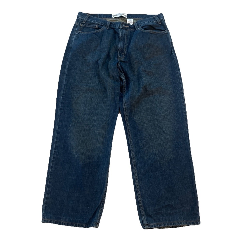 Levi's Strauss Authentics Signature 38x32 Men's Relaxed Denim Jeans‎ Blue